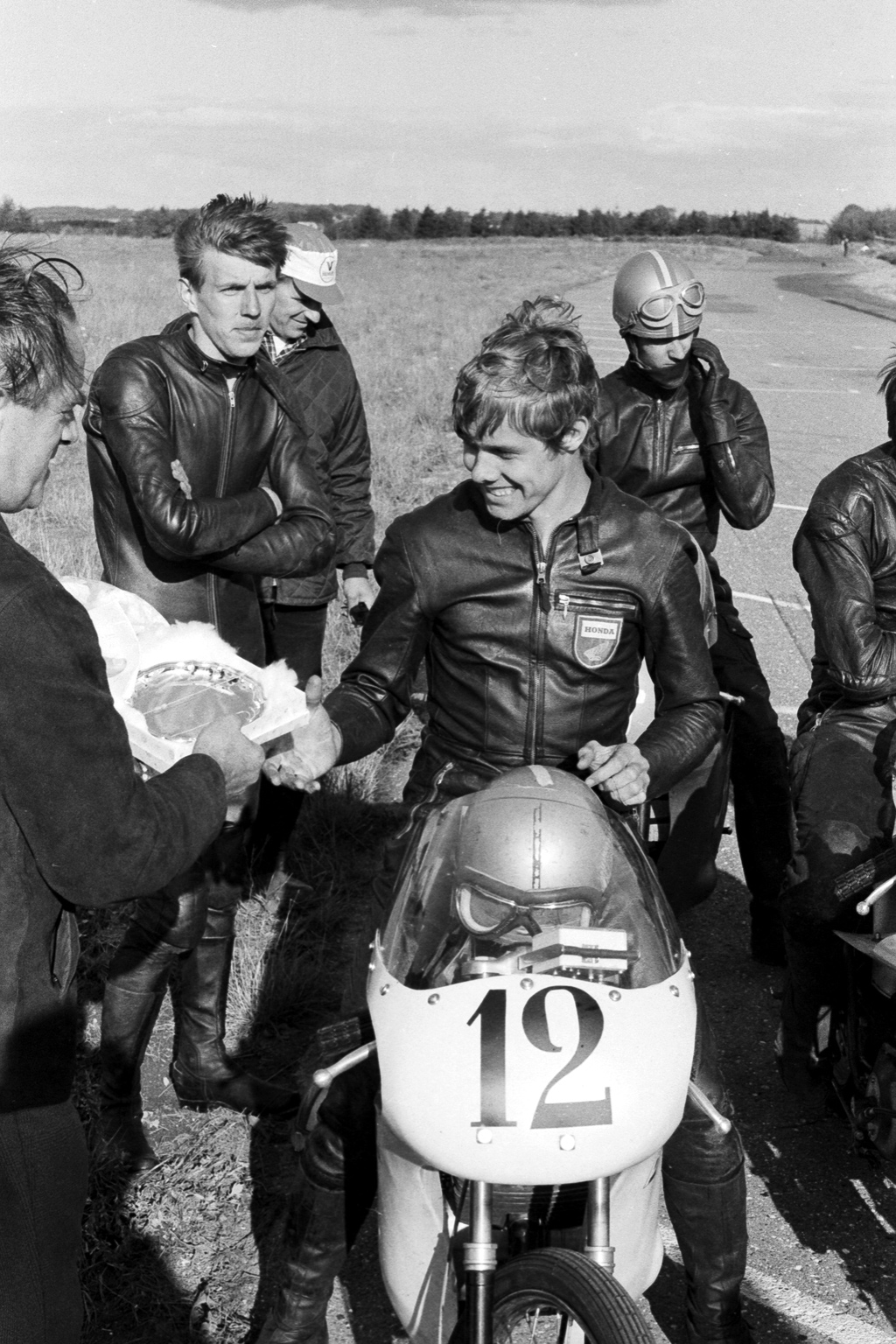I 1967 vandt Dan Jeppesen de første sejre på den Puch, han genforenes med ved Classic Race Aarhus.
(Foto: Morten Alstrup)